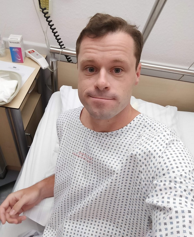 Shorty before the operation